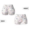 thumbnail image 3 of Sikiie Cute Koala Print Workout Shorts Women Scrunch Butt Gym Shorts Seamless High Waist Tummy Control Yoga Biker Athletic Shorts, 3 of 5