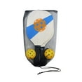 thumbnail image 3 of LOVIVER Pickleball Wood Paddle Set 2 Paddles 2 Pickle Balls Beginner Racket for Families A, 3 of 8