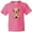 Neon Pink, variant on Kiniart Mini Goldendoodle Youth T-Shirt