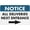 Warning Sign 2, variant on Notice All Deliveries Next Entrance - Arrow Left Sign 8"x12" Rustic Metal Tin, Home Outdoor Art Wall Decorations For Cafe Bar Kitchen, Delivery Left Marker