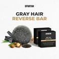 thumbnail image 2 of LAICAIW SPARTAN Gray Hair Reverse Bar, Man Gray Hair Reverse Bar, Mane Gray Reverse Bar, Spartan Bar Soap, Gray White Hair Repair, Unisex, Spartan Grey Hair Shampoo Bar for Men and Women (2pcs), 2 of 6