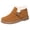 Green, variant on Women Winter Loafers Platform Suede Leather Comfortable Loafers for Women Non Slip Slip On Cute Faux Fur Lined Adjustable Loafers Mules Green 7.5 Wide
