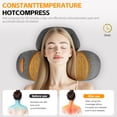 thumbnail image 6 of Callixe Thera Pillow, 3-In-1 Callixe Thera Pillow Massage Neck Hump with Heat & Gentle Traction,Relaxing Neck & Shoulder Support with Vibration Massage, Ergonomic Cervical Neck Memory Foam Pillow, 6 of 8