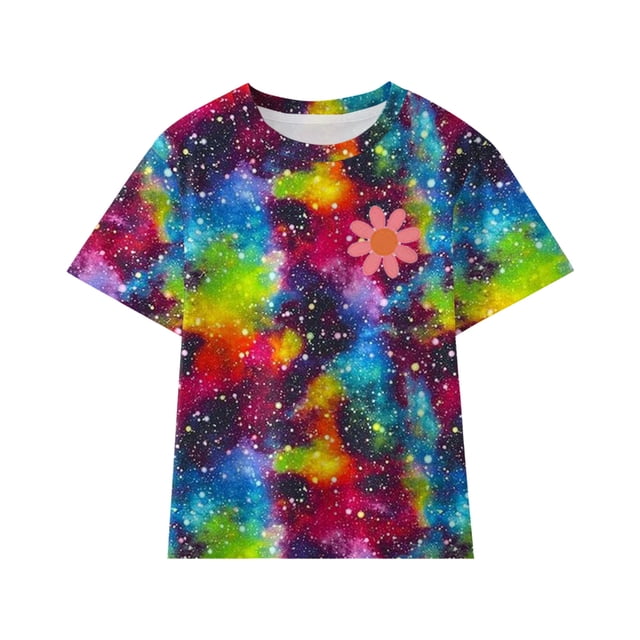 adviicd T-Shirts Graphiques Garçons T-Shirt d'Été à Manches Courtes pour Tout-Petit Garçon T-Shirt Uni à Col Rond T-Shirt Basique Hauts Rouge,160