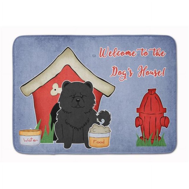 Carolines Treasures BB2897RUG Dog House Collection Chow Chow Black Machine Washable Memory Foam Mat