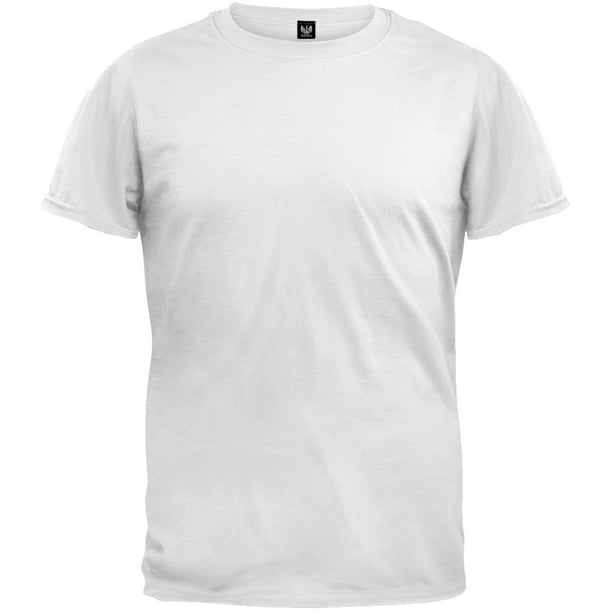 Blank White Cotton T-Shirt 