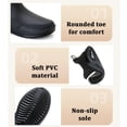 thumbnail image 3 of AUXDIQ Women Rain Boots Outdoor Garden Boots Waterproof Ankle Rain Shoes, 3 of 6