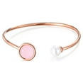 thumbnail image 1 of Guardurnaity de cristal abierta para mujer, decoraciones de mano de acero, brazalete , joyería para niñas para citas, joyería para fiestas de Ropa, zapatos y accesorios Miscelánea Tipo 1, 1 of 6