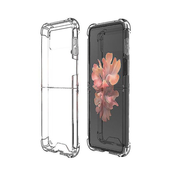 Funda protectora YONGSHENG para Samsung Galaxy Z Flip 3 Transparente