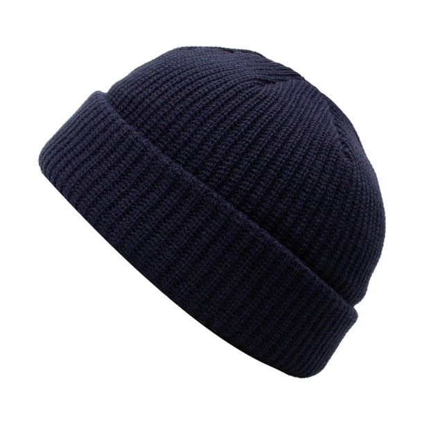 Qarigey Gorro de invierno Gorro de cabeza corta Gorros Hombres Mujeres Sombreros Patinaje Viajar Sombreros Armada Qarigey AP010504-13B