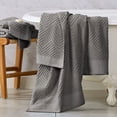 thumbnail image 2 of Simpli-Magic 100% Organic Cotton Luxury Bathroom Towel Set for Hotel & Spa, 8-Piece, Gray, 2 of 5
