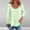 Green, variant on AXXD Black Basic Summer Shirts for Women 2024 Trendy Round-Neck Long Sleeve Casual T-shirt Top Solid Blouse