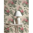 thumbnail image 2 of Advantage Chestnut Pink Floral Wallpaper, 2 of 4