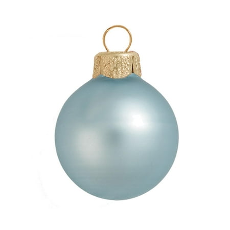 6ct matte baby blue glass ball christmas ornaments 4 6ct matte baby blue glass ball christmas ornaments 4