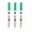 Green 0.7mm, variant on CEORPER 3Pcs Tombstone Restoration Paint Pen For Monuments Statues Gravestones Repair