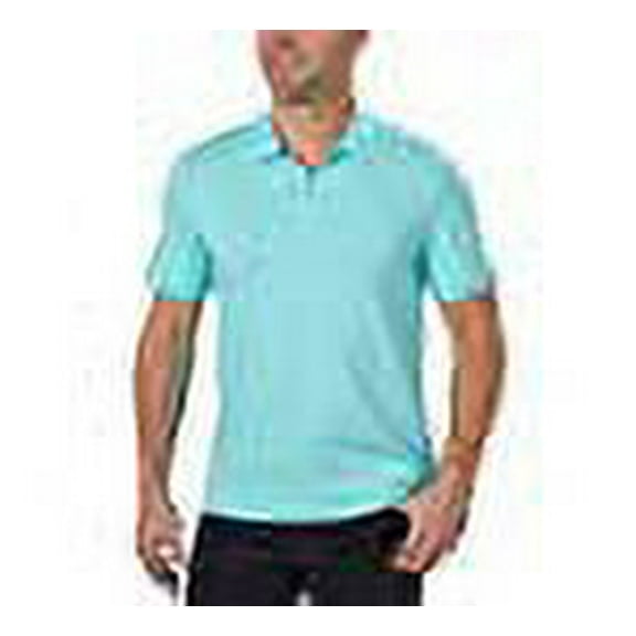 Calvin Klein Men's Lifestyle Soft Liquid Cotton Short Sleeve Polo Shirt