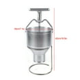 thumbnail image 6 of 5L Manual Donut Depositor Dropper Dough Batter Dispenser Hopper Maker Tool Large Capacity Donut Dropper Easy to Operate, 6 of 7