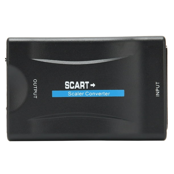Convertidor de interfaz multimedia de alta definición SCAR Tto, SCART a convertidor de audio multimedia de alta definición Convertidor de vídeo Funcionalidad versátil