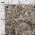 thumbnail image 2 of oneOone Silk Tabby Light Brown Fabric Abstract Floral Dress Material Fabric Print Fabric By The Yard 42 Inch Wide-2ra, 2 of 5