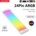 thumbnail image 4 of Barra Flexible 5V Sync ARGB Accesorios Computadora (Blanco C200EX), 4 of 9