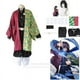 thumbnail image 2 of Disfraz de Anime Demon Slayer Kimetsu No Yaiba Tomioka Giyuu, accesorios de Cosplay, traje, uniformes, peluca, regalo de fiesta para niños y adultos, 2 of 4
