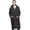 Black, variant on PMVFHDE Rain Jacket Women Unisex Fashion Reusable Button Rain Jacket Coat Hooded Raincoat With Pockets For Adults Teens Black,XL