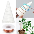 thumbnail image 2 of 1 Set Fibonacci Coil Winding Jig Electro Culture Copper Wire Gardening Making Tool Conical Kit Electroculture, 2 of 5