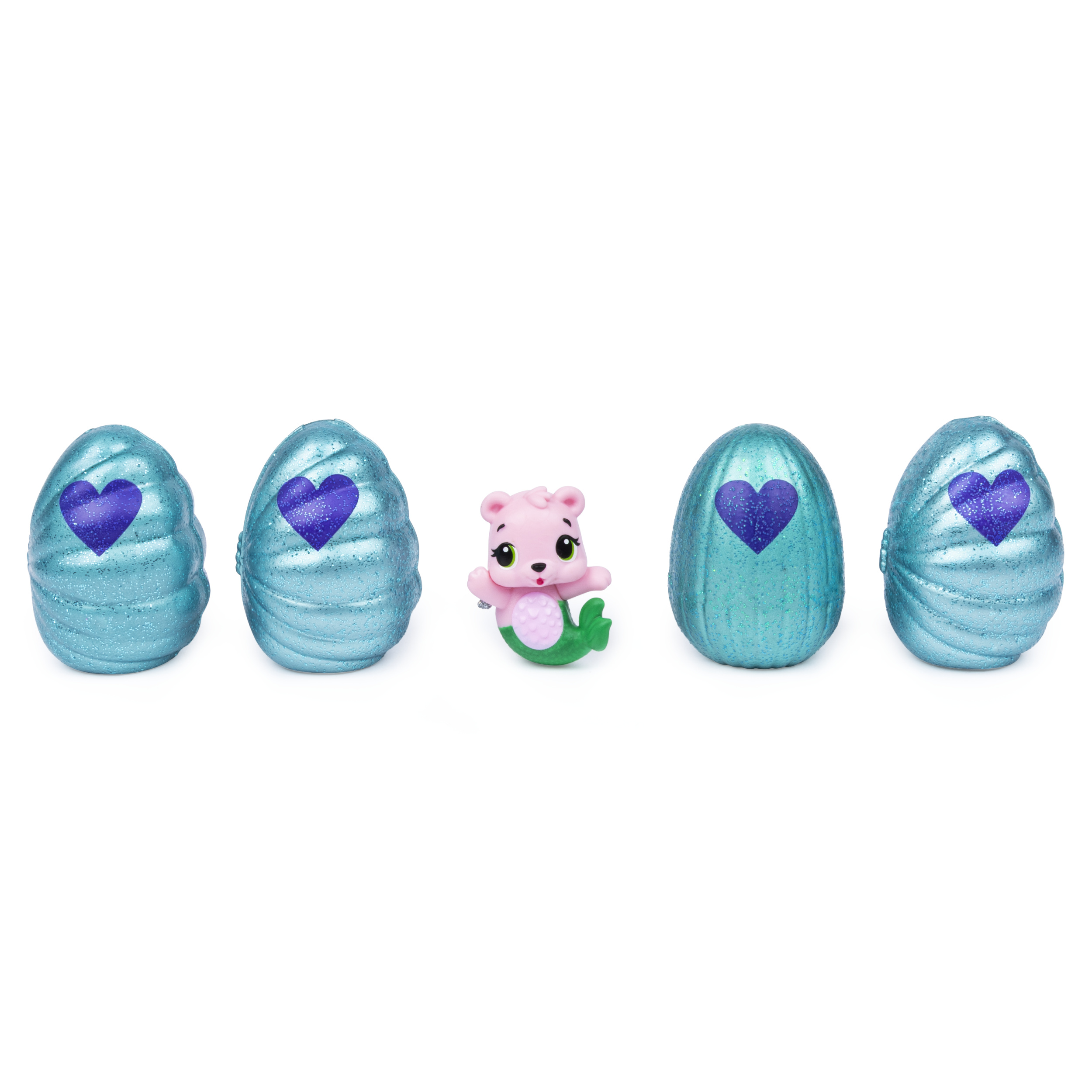 Hatchimals CollEGGtibles, Mermal Magic 4 Pack + Bonus with Season 5 Hatchimals, for Kids Aged 5 and Up (Styles May Vary) - image 4 of 8