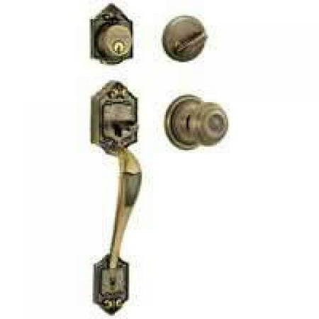 Schlage F60VPAR/GEO609 Georgian Universal Latchbolt Handleset