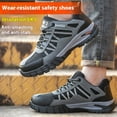 thumbnail image 2 of ywluxe Men's & Women's Safety Shoes - Lightweight, Anti-Slip, Breathable, Insulated & Wear-Resistant, Steel Toe/Composite Toe with Puncture Proof for Outdoor & Construction Sites, 2 of 9
