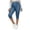 *6-Blue, variant on VBVC Women's High Waisted Capri Leggings,Non-Denim Stretchy Sweatpants For Women,Ladies Tummy Control Cropped Pants with No Pockets or No Button,Navy,S-2XL