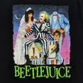 thumbnail image 2 of Beetlejuice Mens Black Graphic Tee Short Sleeve T-Shirt Medium, 2 of 2