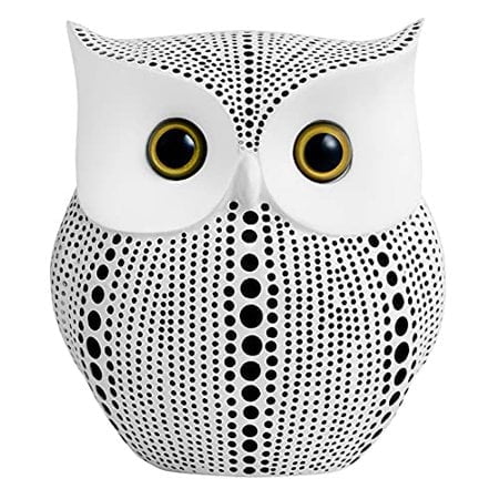 Owl Statue for Home Decor Accents Living Room Office Bedroom Kitchen Laundry House Apartment Dorm Bar, APPS2Car Little Crafted Buhos Decoration for Sh