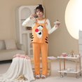 thumbnail image 1 of Disney Tigger-Conjunto de pijamas Kawaii de Navidad para mujer y niña, ropa de dormir suave de manga larga para otoño y primavera, traje para casa, 1 of 4