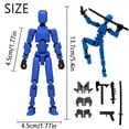 thumbnail image 4 of Figura de accion Dumwick Titan 13 Robot articulado impreso en 3D, 4 of 5