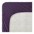 thumbnail image 4 of Bed Sheets, Premier 1800 Series 4 Piece Bed Sheet Set, Deep Pocket, Wrinkle, Fade, Stain Resistant, Luxury Soft Bedding Sheets & Pillowcases, Twin-XL, Purple Eggplant, 4 of 9