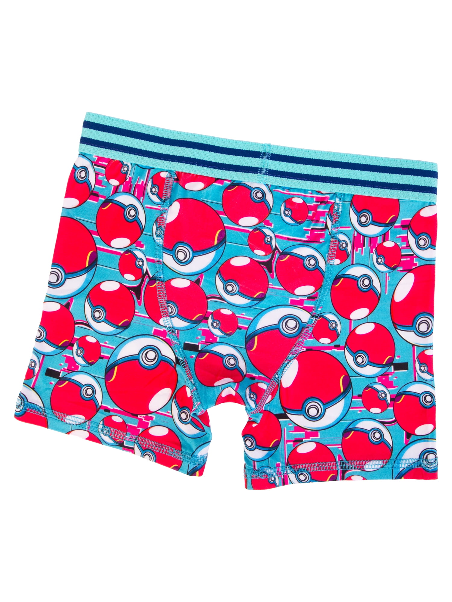 Pokemon Athletic Boxer Briefs Underwear, 4-Pack, Sizes S-L