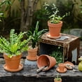 thumbnail image 3 of Terracotta Pots Funny Plant Pots Flower Pots Plant Pots Round Planter Clay Pots For Plants Pot For Indoor Plants Small Flower Pots, 3 of 7