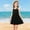 Black, variant on Swuxness Girl's Casual Sleeveless Sling Dress, Kids Dresses, Kids Girl Crew Neck Solid Color Comfortable Soft Lightweight Glitter Spaghetti Strap Tank Dress Pink, 9-10 Years