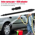 thumbnail image 2 of Varita con boquilla Turbo giratoria de fácil instalación elementos personales del Ehuebsd coche para Karcher K2 K3 K4 K5 K6 K7 lavadora a presión, 2 of 8