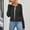 Black, variant on QUIDOS Womens Cardigan Lightweight,Women's Fashion Solid Color Long Sleeve Cardigan Knit Loose Button Coat