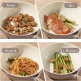 thumbnail image 4 of LOVEVERCAROTE 8" Ceramic Frying Pan Skillet  Non Stick Frying Pan Chef' s Pan  Healthy & PFOAPFAS Free  Induction-Compatible  Taupe, 4 of 7