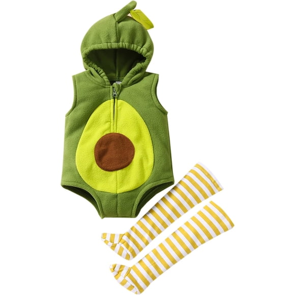 Disfraz de aguacate/calabaza/dinosaurio, para recién nacidos, para Halloween