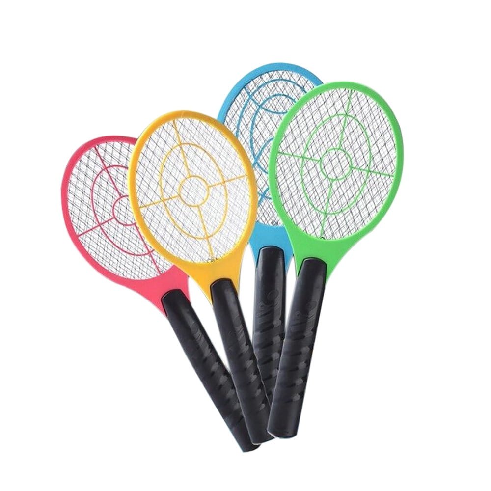 Electric Bug Pest Insect Fly Wasp Handheld Racket Zapper Killer Mosquito Swatter 