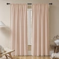 thumbnail image 1 of Cortinas Boho Joydeco con Flecos Semi Transparentes 132x213 cm 2 Paneles, 1 of 9