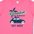 thumbnail image 4 of Inktastic Paradise Beach in Key West with Palm Trees and Car Boys or Girls Baby T-Shirt, 4 of 5