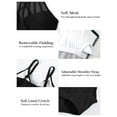 thumbnail image 3 of YNIQUE One Piece Swimsuits for Women Tummy Control Bathing Suits Sexy Criss Cross Back Swimwear, 3 of 9