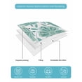 thumbnail image 5 of Turquoise Paisley Floral Twin Size Down Alternative Comforter, Lightweight Comforter Quilt Bedding Set with Pillow Shams Boho Vintage Ethnic Flowers All Seasons Bed Comforter Duvet Insert 68"x86", 5 of 7