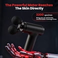 thumbnail image 2 of Awpmdmr Massage Gun, Muscle Massage Gun for Deep Tissue, Portable Handheld Massage Device with 6 Speed & 4 Heads, Gifts for Men Women Dad, 2 of 8