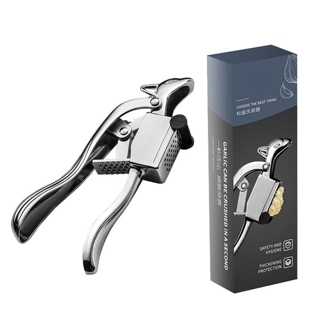 1 unidad de machacador de ajo tipo ardilla. Herramienta para machacar y triturar ajo. Máquina para machacar ajo. Triturador manual. Pequeñas herramientas
